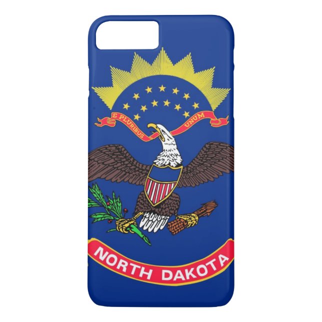 North Dakota Case-Mate iPhone Skal (Baksida)