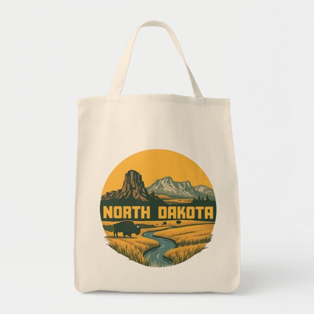 North Dakota Förenta staterna Tygkasse (Framsidan)