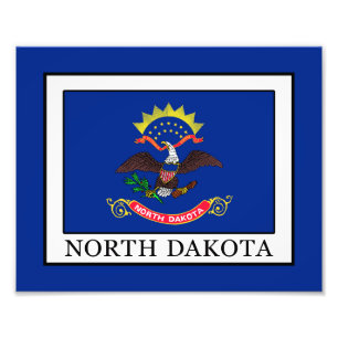 North Dakota Fototryck