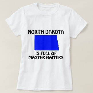 North Dakota - Full av Mästarbetare Tee Shirt