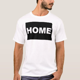 North Dakota Hemifrån Stat T-Shirt Tees