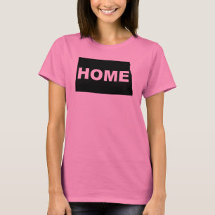 North Dakota Hemifrån Stat T-Shirt Tees