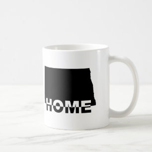 North Dakota Hemmet Borta Från Statens Resemugg Kaffemugg