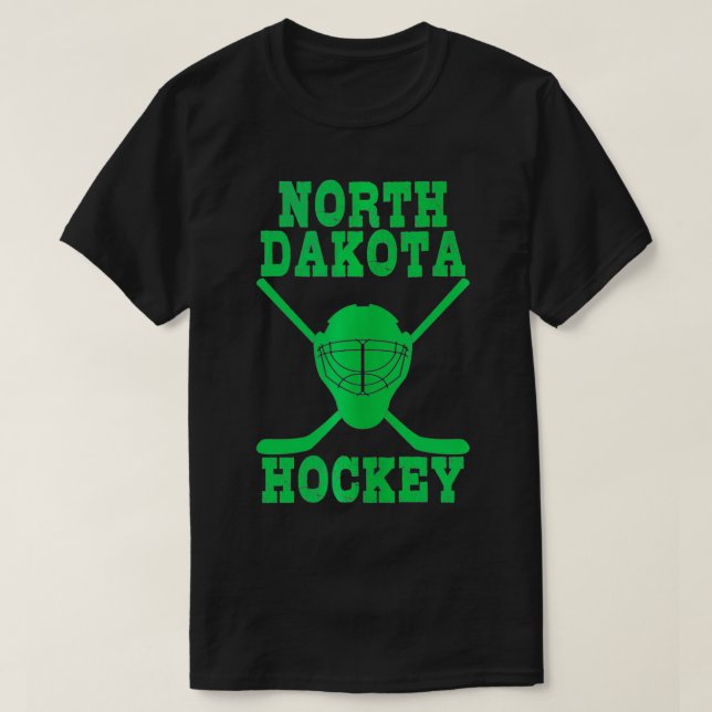 North Dakota Hockey T Shirt (Design framsida)