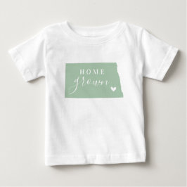 North Dakota Home Grown | Redigerbart Färg-tillstå T Shirt