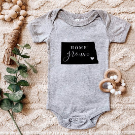 North Dakota Home Grown State Tee