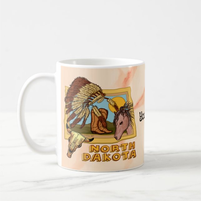 North Dakota Kaffemugg (Vänster)