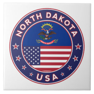 North Dakota Kakelplatta