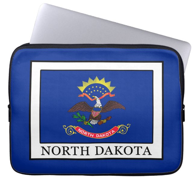 North Dakota Laptop Fodral (Framsidan)