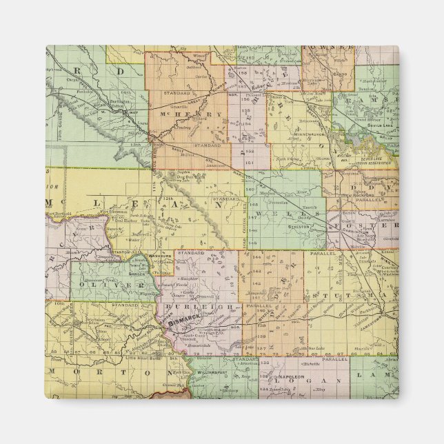 North Dakota Magnet (Framsidan)