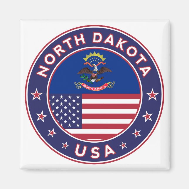 North Dakota Magnet (Framsidan)