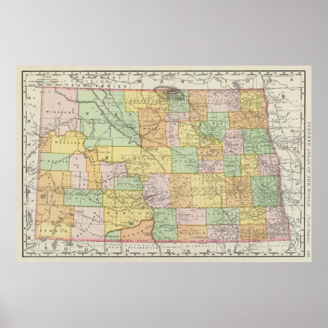 North Dakota Poster (Framsidan)