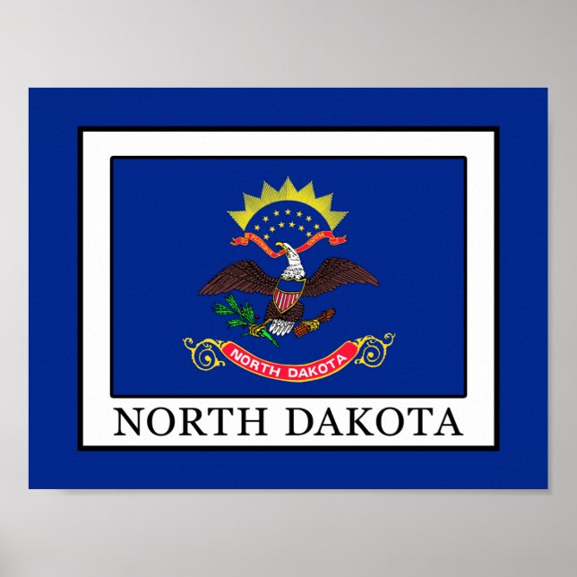 North Dakota Poster (Framsidan)