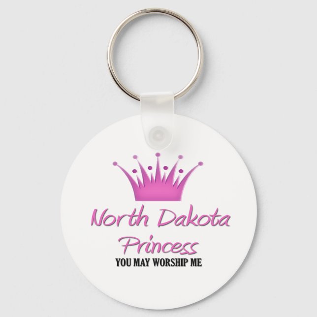 North Dakota Princess Nyckelring (Framsida)