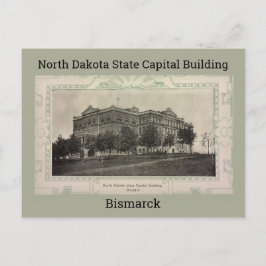 North Dakota State Capital Building 1908 Vykort