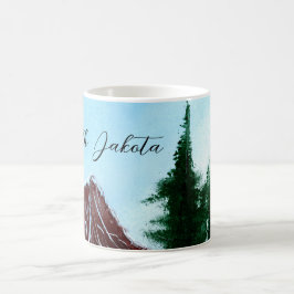North Dakota State Mountain Avrinning Kaffemugg