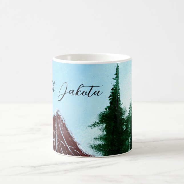 North Dakota State Mountain Avrinning Kaffemugg (Center)
