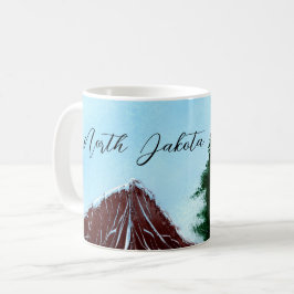 North Dakota State Mountain Runoff Kaffemugg