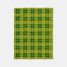 North Dakota State Universiteten Bison Tartan Fleecefilt