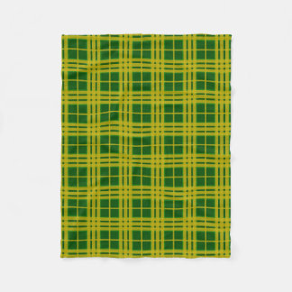 North Dakota State Universiteten Bison Tartan Fleecefilt