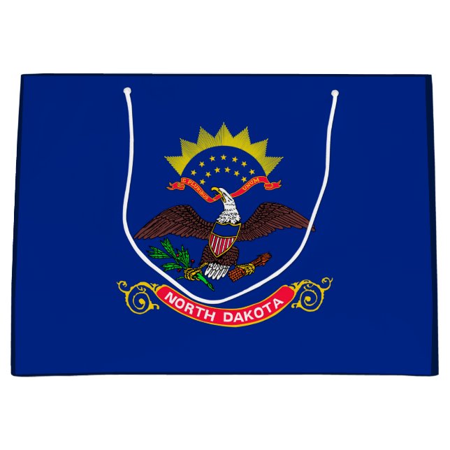 North Dakota Statlig flagga Design (Framsidan)