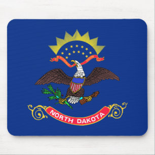 North Dakota statlig flagga Musmatta