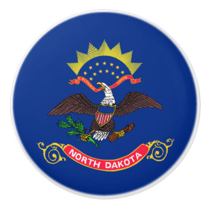 North Dakota Statlig flagga (North Dakotan) Knopp