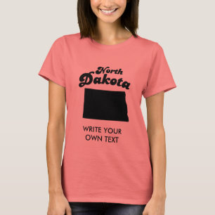 NORTH DAKOTA STATLIG MOTTOT-TRÖJA T SHIRT