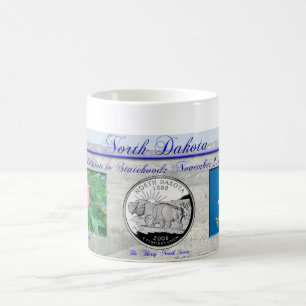 North Dakota statligt jubileums- Kaffemugg