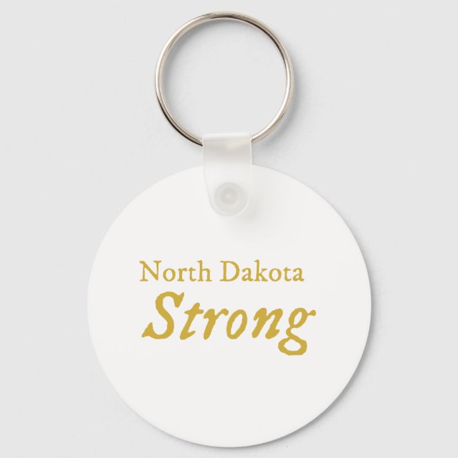 North Dakota Strong Nyckelring (Framsida)
