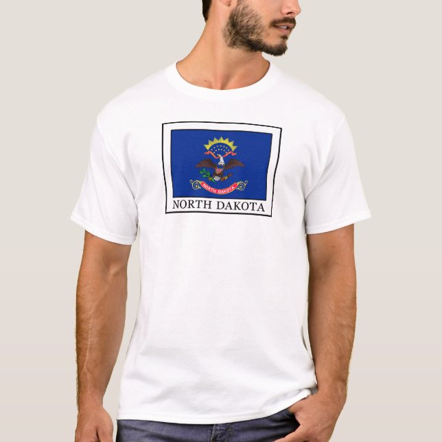 North Dakota T-shirt (Framsida)