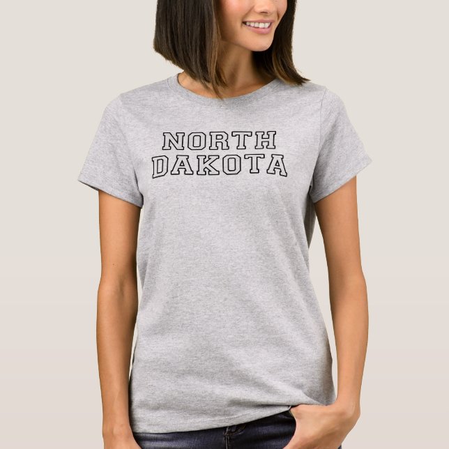 North Dakota Tee (Framsida)