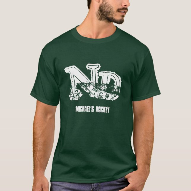 North Dakota Tee Shirt (Framsida)