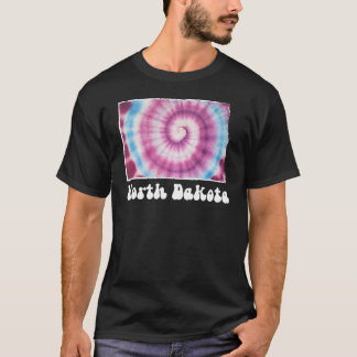 North Dakota Tie Dye T Shirt