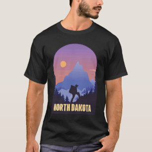 North Dakota, USA, Hiking Resa Souvenir T Shirt
