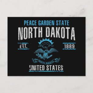 North Dakota Vykort