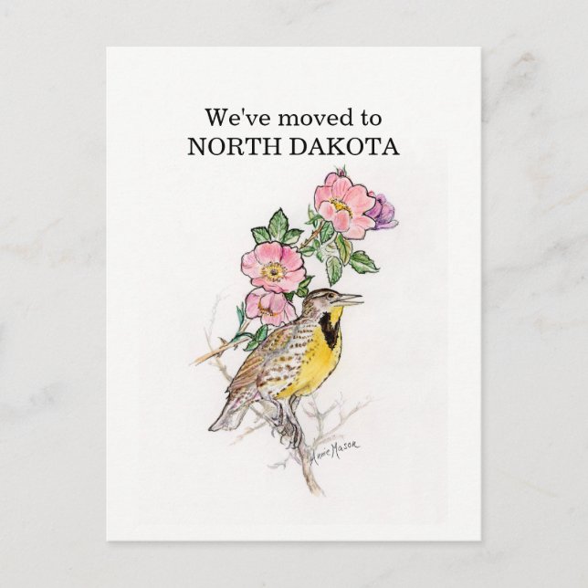 North Dakota Vykort (Framsida)