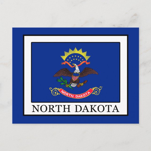 North Dakota Vykort (Framsida)