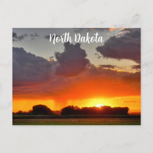 North Dakota-vykort Vykort