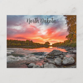North Dakota-vykort Vykort