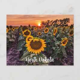 North Dakota-vykort Vykort