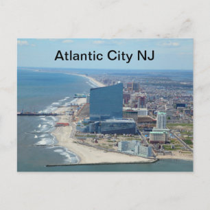 North End-postkort för Atlantic City Vykort