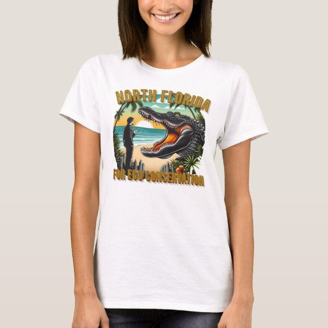 North Florida eco-2-Women T Shirt (Framsida)