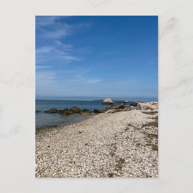 North Fork Ljud Anpassningsbar-cut Vinyl Sticker Vykort (Framsida)