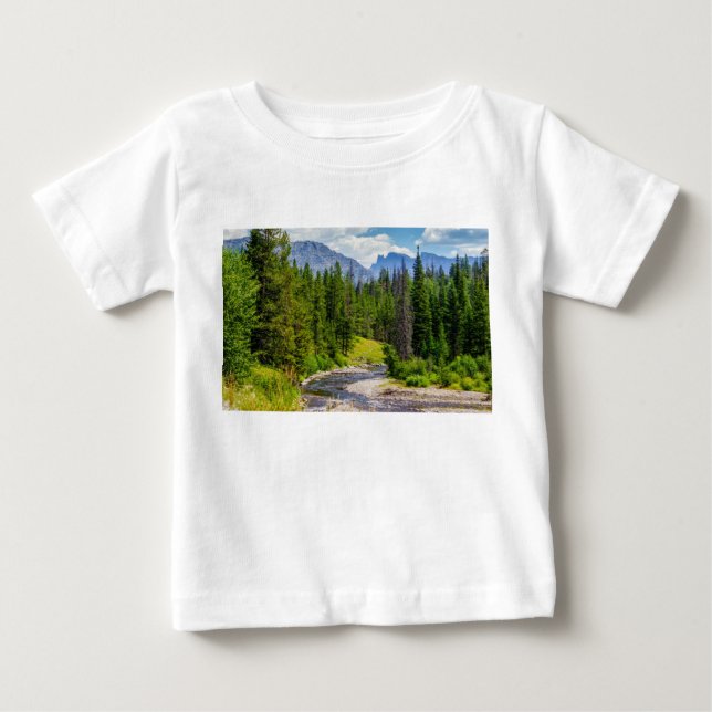 North Fork Shoshone River T Shirt (Framsida)