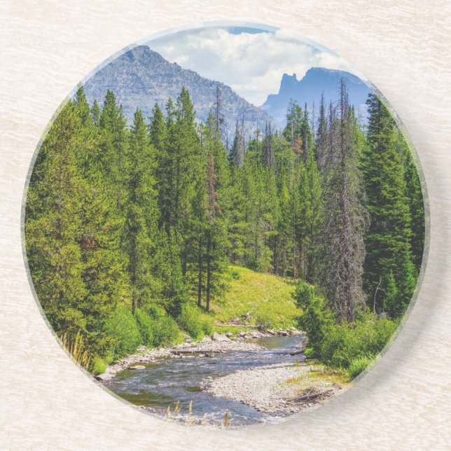 North Fork Shoshone River Underlägg (Framsidan)