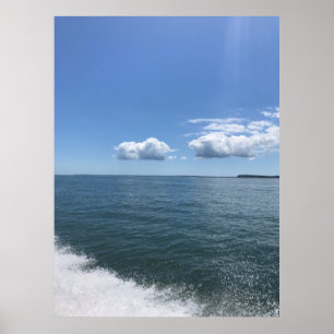North Fork Sound Waves Poster