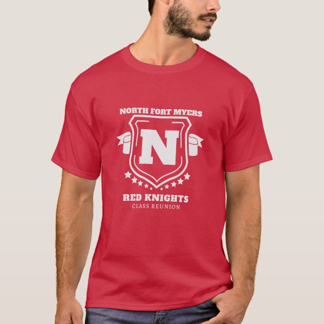 North Fort Myers High School Alumni T Shirt (Framsida)