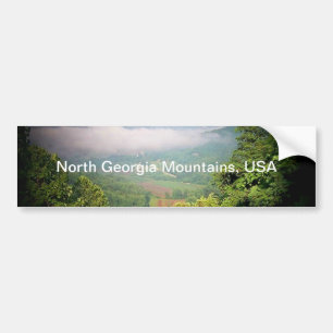 North Georgia Mountains, USA Bildekal