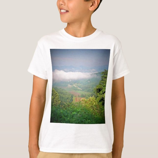North Georgia Mountains, USA T Shirt (Framsida)